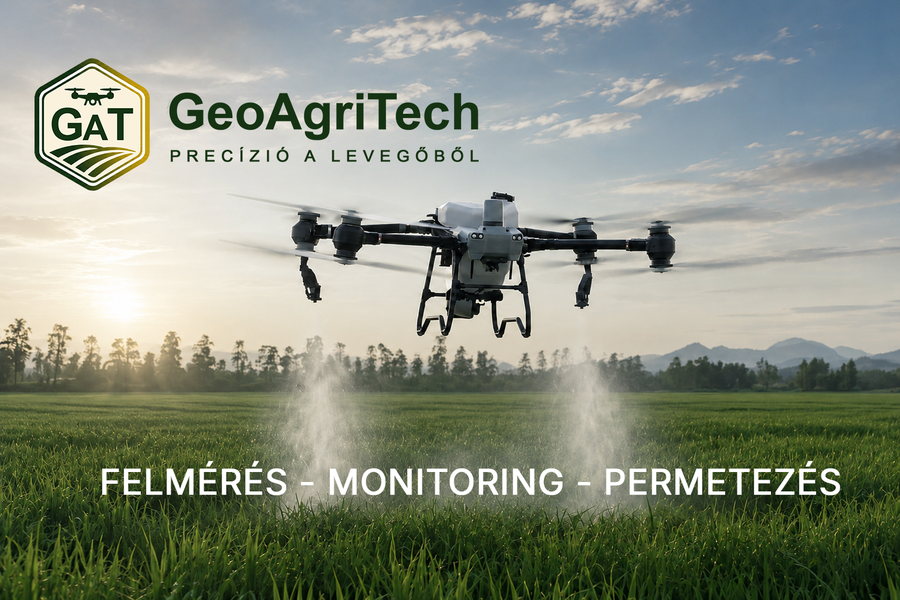 GeoAgriTech mezőgazdasági szolgáltatás weboldal referencia